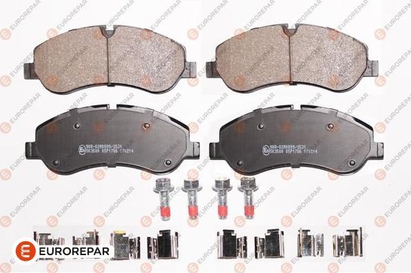 EUROREPAR 1675989980 - Brake Pad Set, disc brake autospares.lv