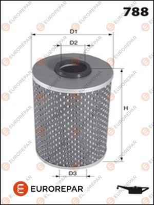 EUROREPAR E149212 - Oil Filter autospares.lv