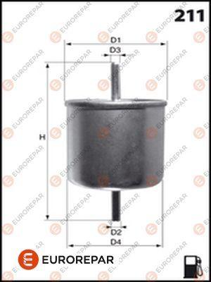 EUROREPAR E145070 - Fuel filter autospares.lv