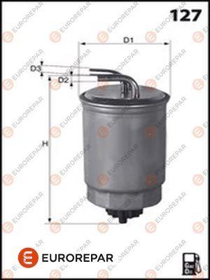 EUROREPAR E148141 - Fuel filter autospares.lv