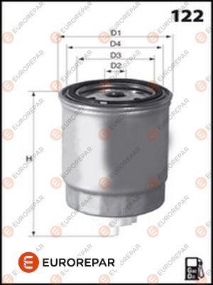 EUROREPAR E148100 - Fuel filter autospares.lv