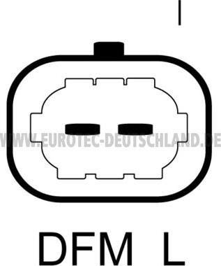 Eurotec 12090659 - Alternator autospares.lv