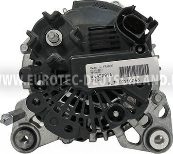 Eurotec 12090336 - Alternator autospares.lv