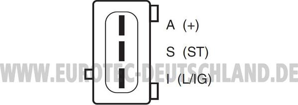 Eurotec 12044690 - Alternator autospares.lv