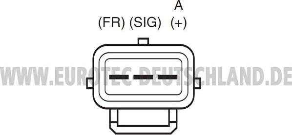 Eurotec 12049180 - Alternator autospares.lv