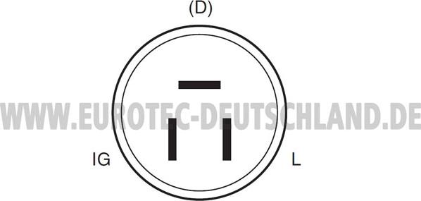 Eurotec 12044730 - Alternator autospares.lv