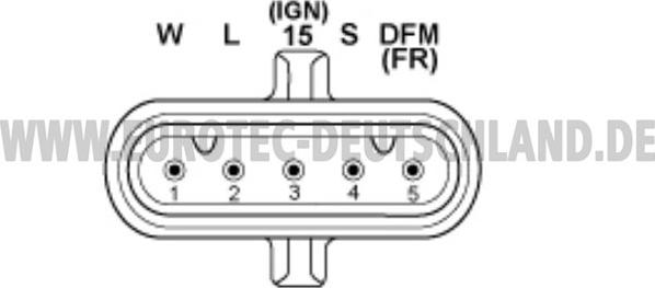 Eurotec 12045430 - Alternator autospares.lv