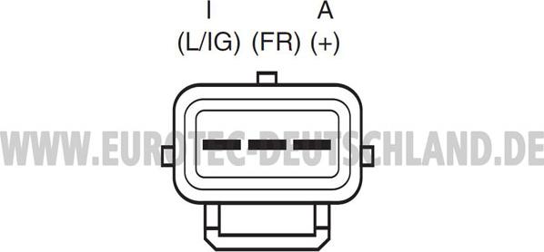 Eurotec 12041950 - Alternator autospares.lv