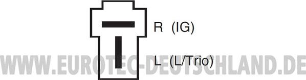 Eurotec 12060109 - Alternator autospares.lv