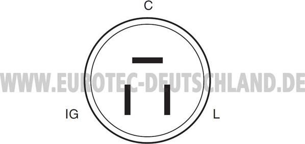 Eurotec 12060077 - Alternator autospares.lv