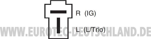 Eurotec 12060156 - Alternator autospares.lv