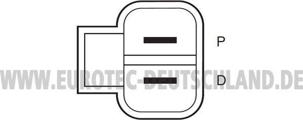 Eurotec 12061012 - Alternator autospares.lv