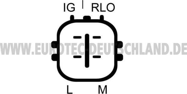 Eurotec 12060946 - Alternator autospares.lv