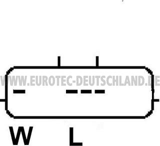 Eurotec 12061085 - Alternator autospares.lv