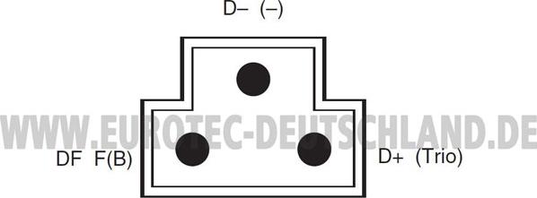 Eurotec 12030170 - Alternator autospares.lv