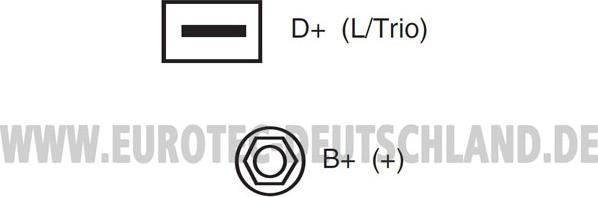 Eurotec 12030920 - Alternator autospares.lv