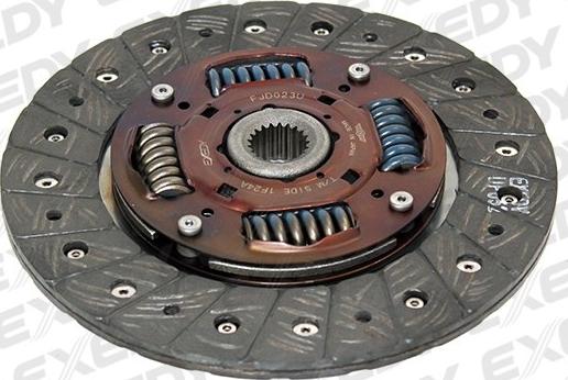 Exedy FJD023U - Clutch Disc autospares.lv