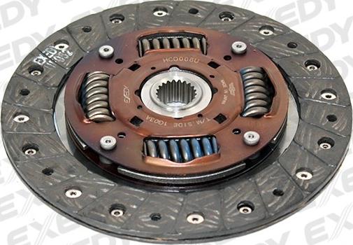 Exedy HCD006U - Clutch Disc autospares.lv