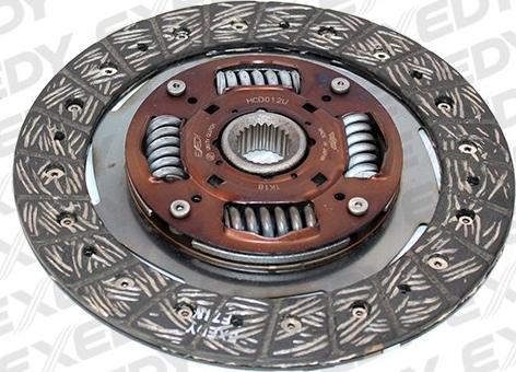 Exedy HCD012U - Clutch Disc autospares.lv