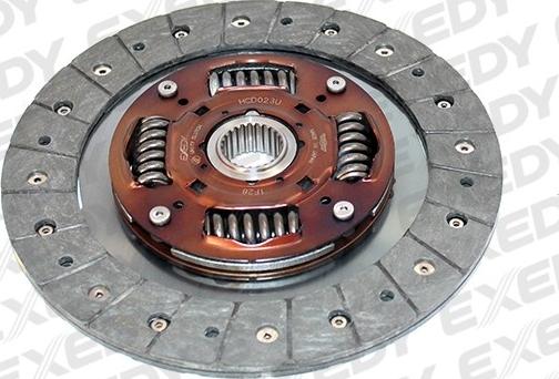 Exedy HCD023U - Clutch Disc autospares.lv