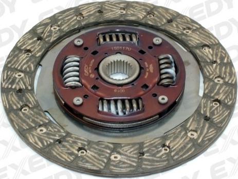 Exedy ISD117U - Clutch Disc autospares.lv