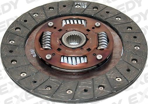 Exedy KID104U - Clutch Disc autospares.lv