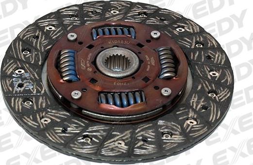 Exedy KID103U - Clutch Disc autospares.lv