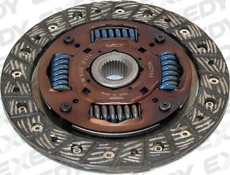 Exedy NSD155 - Clutch Disc autospares.lv