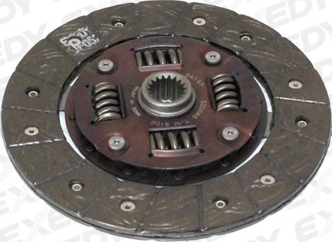 Exedy SZD040 - Clutch Disc autospares.lv