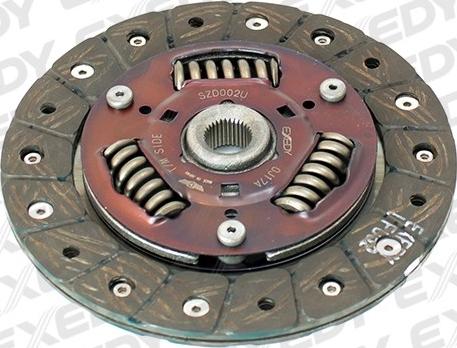 Exedy SZD002U - Clutch Disc autospares.lv