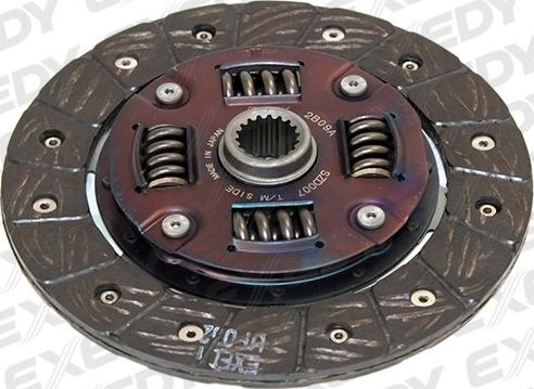 Exedy SZD007 - Clutch Disc autospares.lv