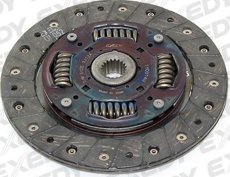 Exedy TYD014U - Clutch Disc autospares.lv