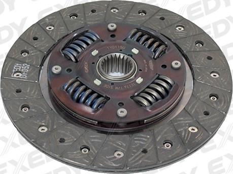 Exedy TYD115U - Clutch Disc autospares.lv