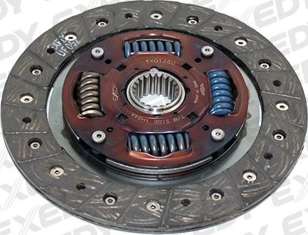 Exedy TYD126U - Clutch Disc autospares.lv