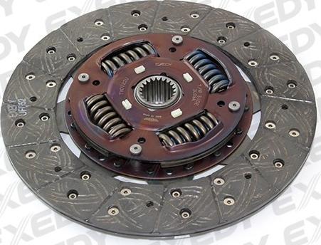 Exedy TYD122U - Clutch Disc autospares.lv