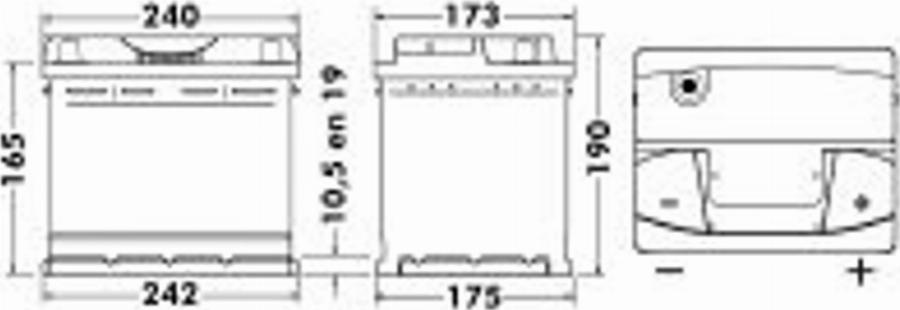 Exide 866 00 - Starter Battery autospares.lv