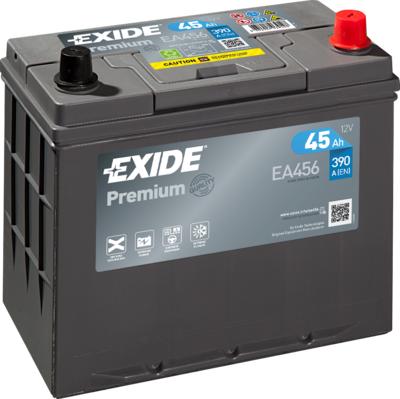Exide EA456 - Starter Battery autospares.lv