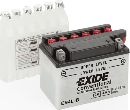 Exide EB4L-B - Starter Battery autospares.lv