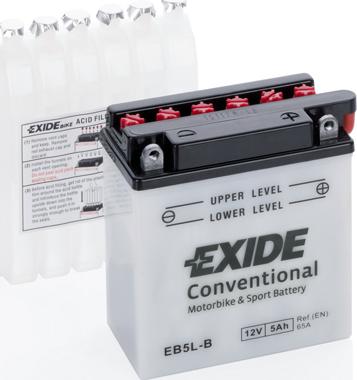 Exide EB5L-B - Starter Battery autospares.lv