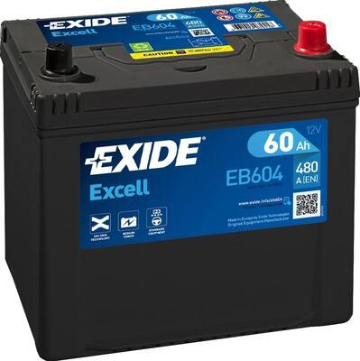 Exide EB604 - Starter Battery autospares.lv