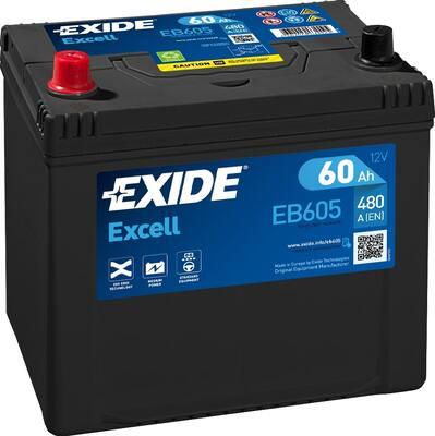 Exide EB605 - Starter Battery autospares.lv