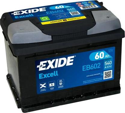 Exide EB602 - Starter Battery autospares.lv
