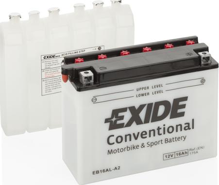 Exide EB16AL-A2 - Starter Battery autospares.lv