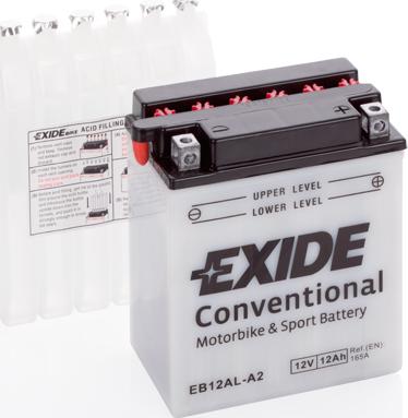 Exide EB12AL-A2 - Starter Battery autospares.lv