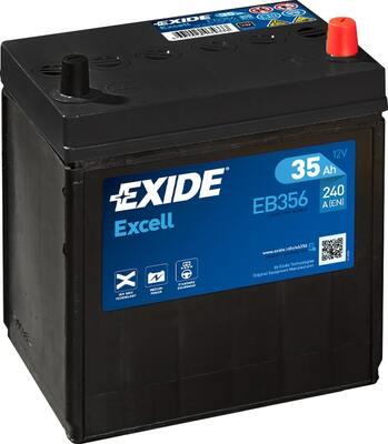 Exide EB356 - Starter Battery autospares.lv