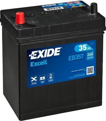 Exide EB357 - Starter Battery autospares.lv