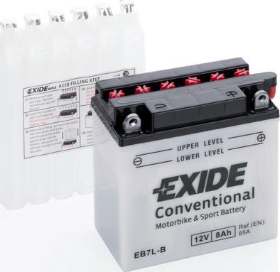 Exide EB7L-B - Starter Battery autospares.lv