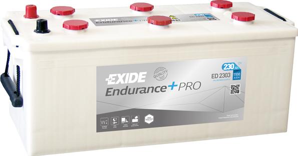Exide ED2303 - Starter Battery autospares.lv