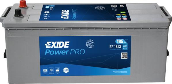 Exide EF1853 - Starter Battery autospares.lv