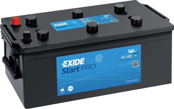 Exide EG1403 - Starter Battery autospares.lv
